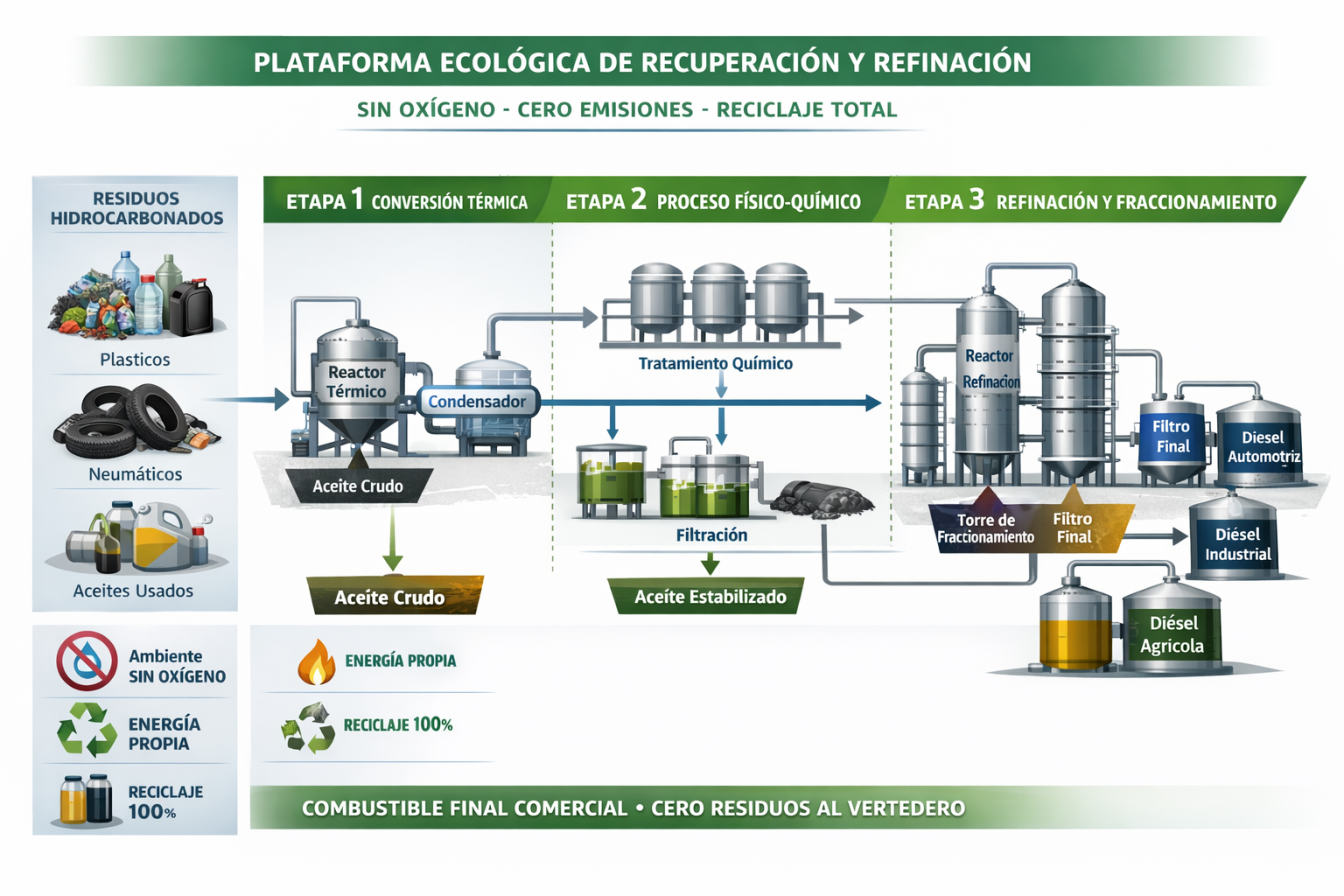 Plataforma Ecológica de Recuperación y Refinación
